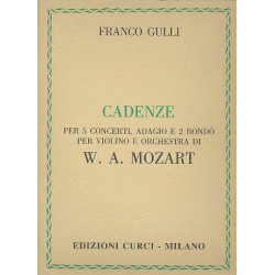 Cadenze per 5 concerti, adagio e 2 rondo - Franco Gulli