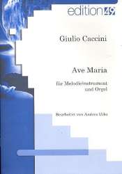Ave Maria für ein Melodieinstrument - Giulio Caccini