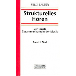 Strukturelles Hören Band 1 - Felix Salzer