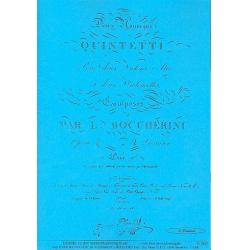 Quintett a-Moll op.25,6 Nr.36 G300 - Luigi Boccherini