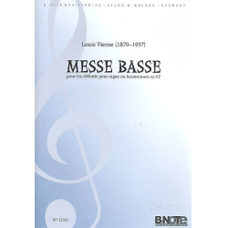 Messe basse pour les défunts op.62 - Louis Victor Jules Vierne