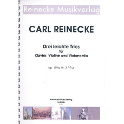 Trio F-Dur op.159a Nr.3 für Violine, - Carl Reinecke