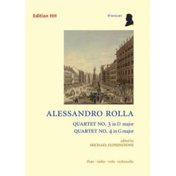 Quartett D-Dur Nr.3 und Quartett - Alessandro Rolla