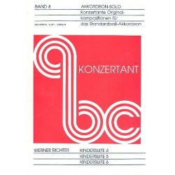 ABC Konzertant Band 8 Kindersuiten Band 2 (Nr.4 - 6) -Werner Richter