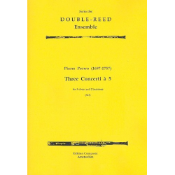 3 concerti à 5 for 3 oboes and - Pierre Prowo
