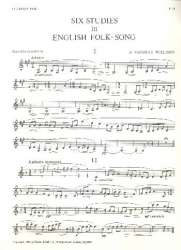 6 Studies in English Folk Songs -Ralph Vaughan Williams