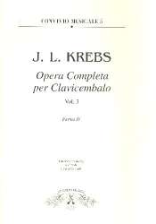 Opera completa vol.3 per clavicembalo - Johann Ludwig Krebs