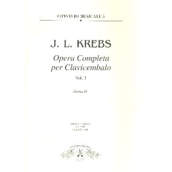 Opera completa vol.3 per clavicembalo - Johann Ludwig Krebs