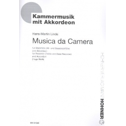 Musica da camera für Blockflöte - Hans Martin Linde