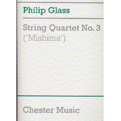 String quartet no.3 score - Philip Glass