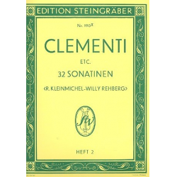 32 Sonatinen, Rondos und Vortragsstücke Band 2 - Muzio Clementi
