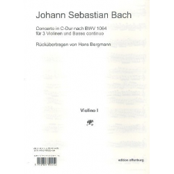 Konzert C-Dur nach BWV1064 - Johann Sebastian Bach
