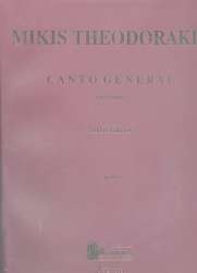 Canto general für Mezzosopran, Baßbariton, - Mikis Theodorakis