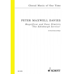 Magnificat and Nunc Dimittis : for - Sir Peter Maxwell Davies