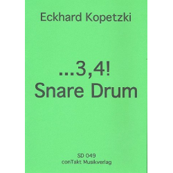 3, 4 ...Snare Drum -Eckhard Kopetzki
