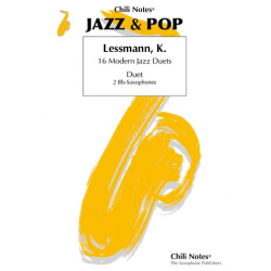 16 Modern Jazz Duets (+CD): - Klaus Lessmann