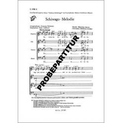 Schiwago-Melodie : für gem Chor -Maurice Jarre