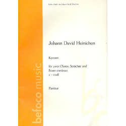 Konzert e-Moll - Johann David Heinichen