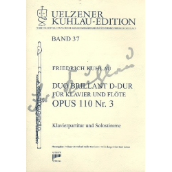 Duo brillant D-Dur op.110,3 - Friedrich Daniel Rudolph Kuhlau