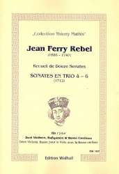 Sonates en trio nos.4-6 - Jean-Féry Rebel