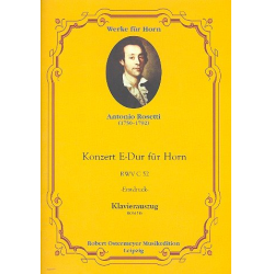 Konzert E-Dur für Horn und Orchester - Francesco Antonio Rosetti (Rößler)