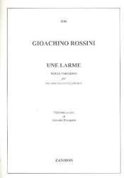 Une larme tema e variazioni - Gioacchino Rossini