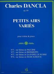 4 Petits airs variés op.89 - Jean Baptiste Charles Dancla