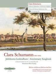 Jubiläums-Liederalbum (+CD) - Clara Schumann