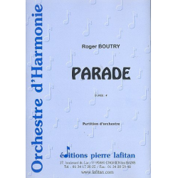 Parade pour orchestre d'harmonie - Roger Boutry