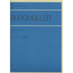 12 Etüden op.105 - Friedrich Burgmüller