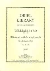 Will you go walk   and  O Mistress Mine - William Byrd
