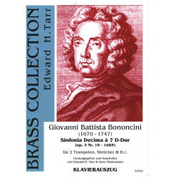 Sinfonia Decima op.3 Nr.10 à 7 D-Dur -Giovanni Bononcini