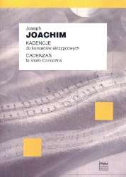 Kadenzen zu Violinkonzerten - Joseph Joachim