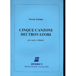 5 Canzoni Dei Trovatori - Ferenc Farkas