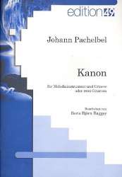 Kanon für Melodieinstrumente - Johann Pachelbel