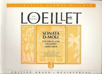 Sonate d-Moll für Trompete - Jean Baptiste Loeillet (de Gant)