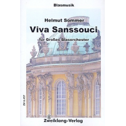 Viva Sanssouci für Blasorchester - Helmut Sommer
