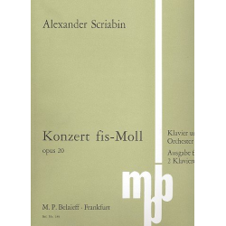 Konzert fis-Moll op.20 für - Alexander Skrjabin / Scriabin
