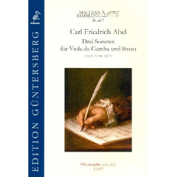 Maltzan Sammlung Band 7 - 3 Sonaten - Carl Friedrich Abel