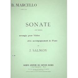Sonate sol majeur - Benedetto Marcello