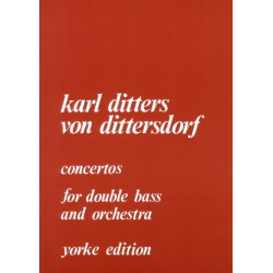 Concertos for double bass and - Carl Ditters von Dittersdorf