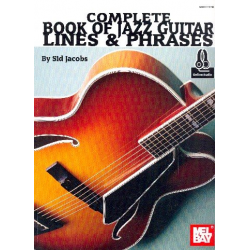 Complete Book of Jazz Guitar - Lines and Phrases (+Online Audio) - Sid Jacobs