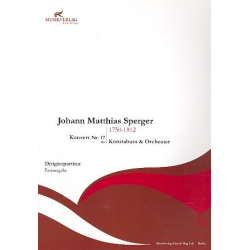Konzert A-Dur Nr.17 - Johann Mathias Sperger