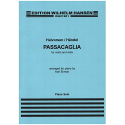 Passacaglia for violin and viola - Georg Friedrich Händel (George Frederic Handel)