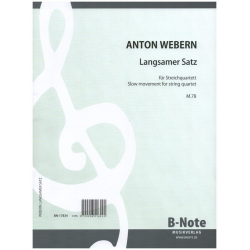 Langsamer Satz -Anton von Webern