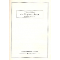 Ave Regina coelorum für Männerchor - Vytautas Miskinis