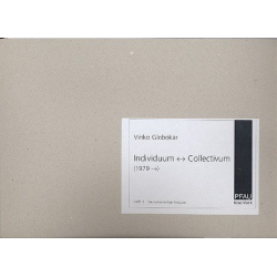 Individuum - Collectivum Band 1 - Vinko Globokar
