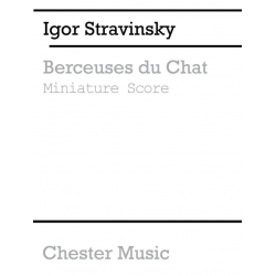 Berceuses du chat for contralto - Igor Strawinsky