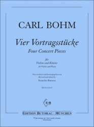 4 Vortragsstücke - Carl Bohm