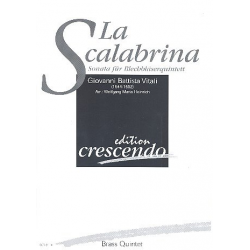 La Scalabrina für 2 Trompeten, - Giovanni Battista Vitali